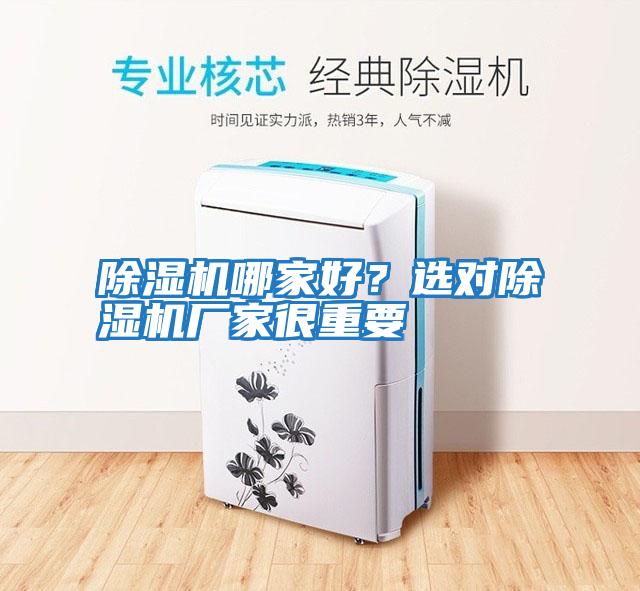 除濕機哪家好？選對除濕機廠家很重要
