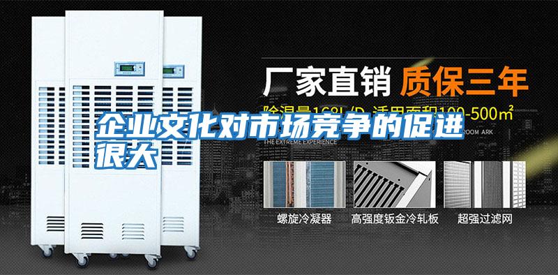 企業(yè)文化對(duì)市場競爭的促進(jìn)很大