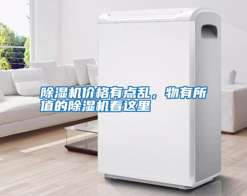 除濕機價格有點亂，物有所值的除濕機看這里