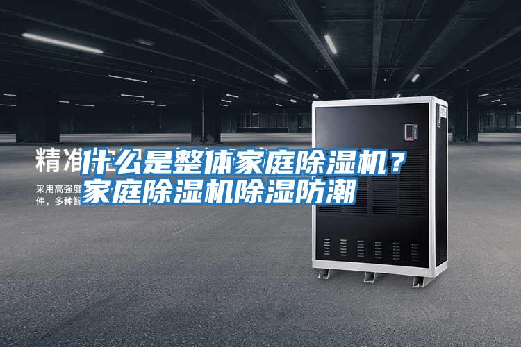 什么是整體家庭除濕機？ 家庭除濕機除濕防潮