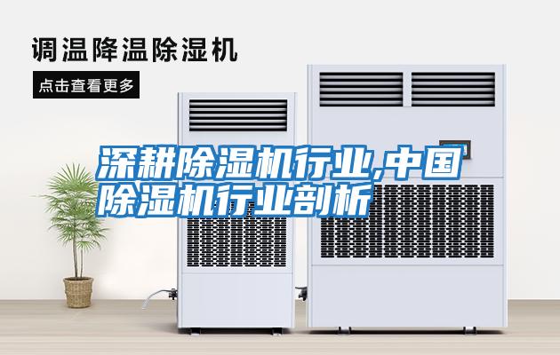 深耕除濕機行業,中國除濕機行業剖析