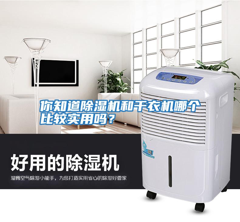 你知道除濕機和干衣機哪個比較實用嗎？