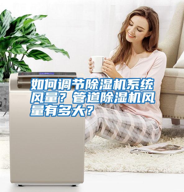 如何調節除濕機系統風量？管道除濕機風量有多大？