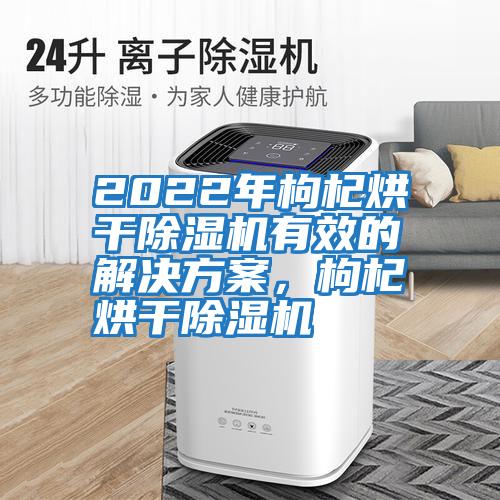 2022年枸杞烘干除濕機有效的解決方案，枸杞烘干除濕機