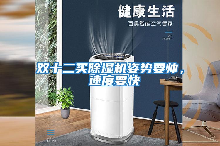 雙十二買除濕機姿勢要帥， 速度要快