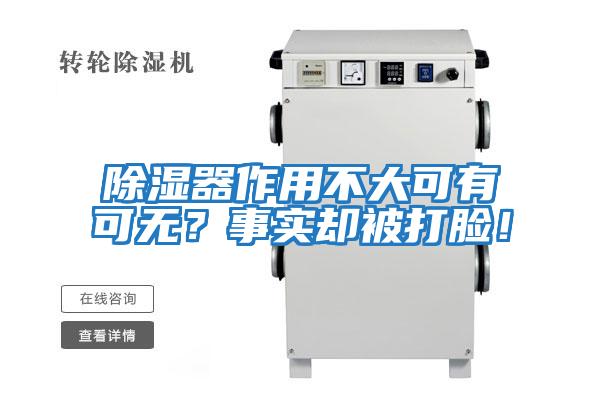 除濕器作用不大可有可無？事實卻被打臉！