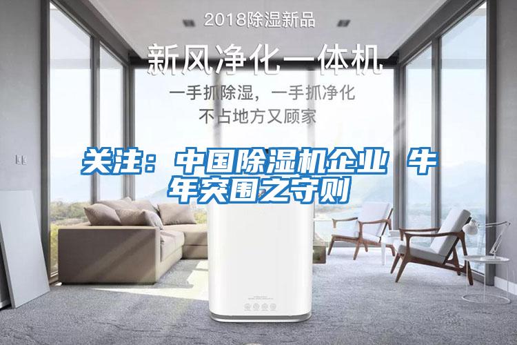 關注：中國除濕機企業 牛年突圍之守則