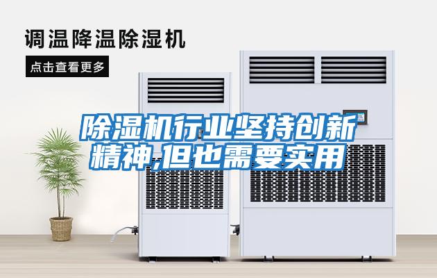 除濕機行業堅持創新精神,但也需要實用