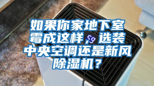如果你家地下室霉成這樣，選裝中央空調還是新風除濕機？