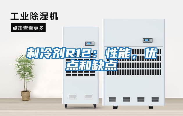 制冷劑R12：性能，優點和缺點