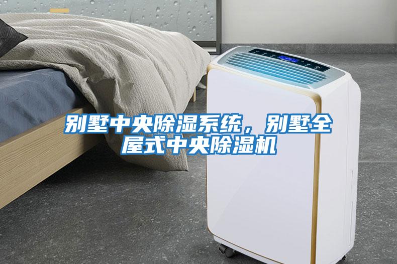 別墅中央除濕系統，別墅全屋式中央除濕機