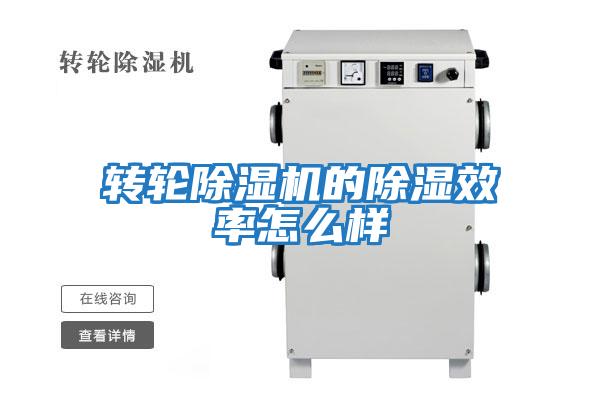 轉(zhuǎn)輪除濕機的除濕效率怎么樣