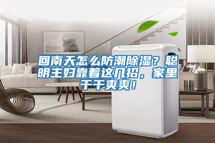 回南天怎么防潮除濕？聰明主婦靠著這幾招，家里干干爽爽！