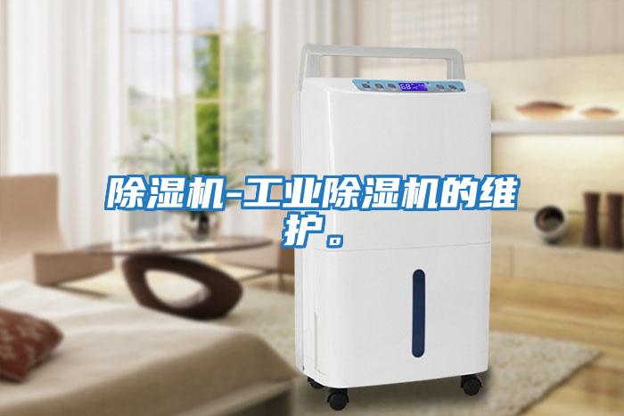 除濕機-工業除濕機的維護。