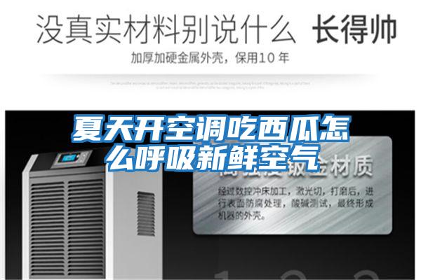 夏天開空調吃西瓜怎么呼吸新鮮空氣