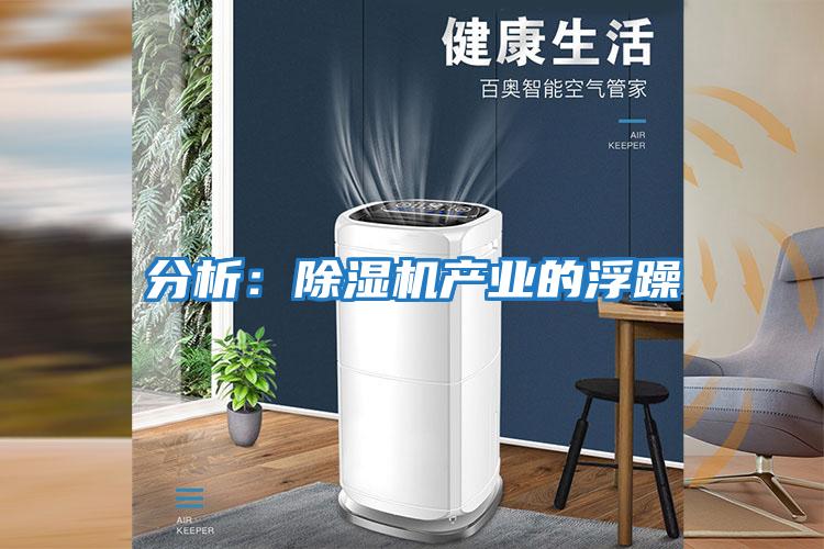 分析：除濕機(jī)產(chǎn)業(yè)的浮躁