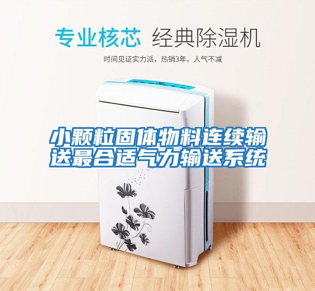 小顆粒固體物料連續輸送最合適氣力輸送系統