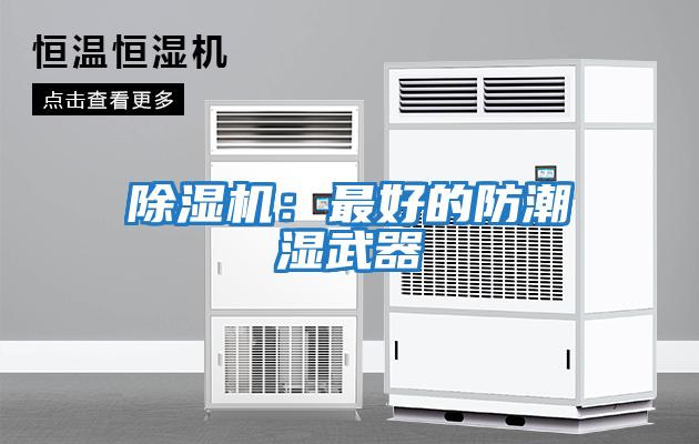 除濕機：最好的防潮濕武器