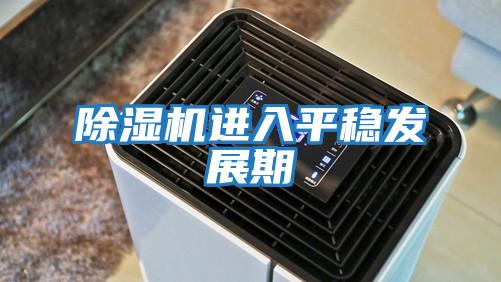 除濕機進入平穩發展期