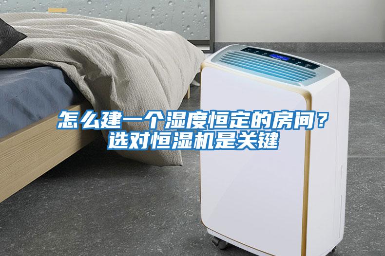 怎么建一個濕度恒定的房間？選對恒濕機是關鍵