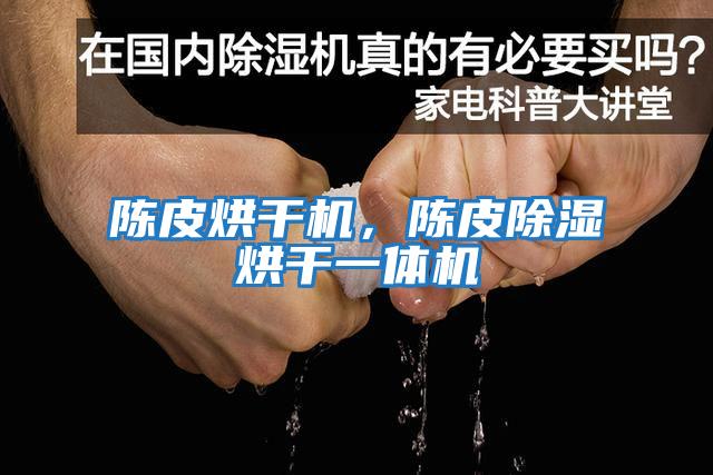 陳皮烘干機，陳皮除濕烘干一體機
