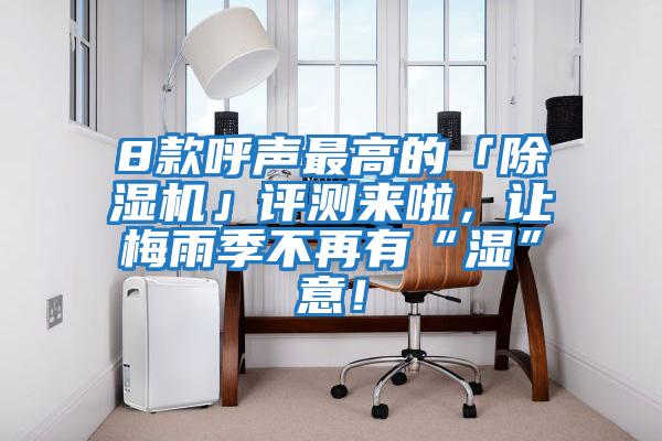 8款呼聲最高的「除濕機」評測來啦，讓梅雨季不再有“濕”意！