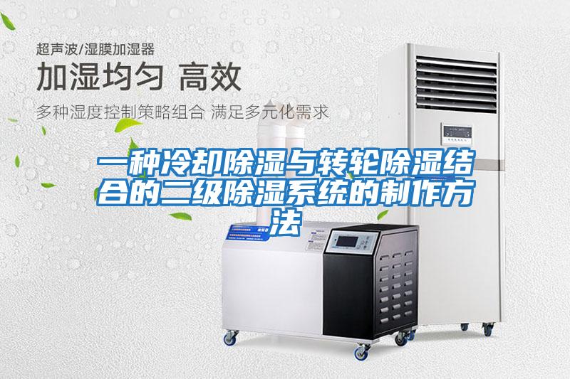 一種冷卻除濕與轉輪除濕結合的二級除濕系統的制作方法