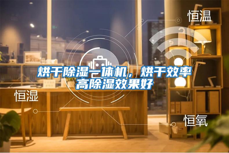 烘干除濕一體機，烘干效率高除濕效果好