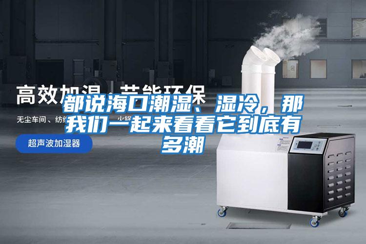 都說海口潮濕、濕冷，那我們一起來看看它到底有多潮