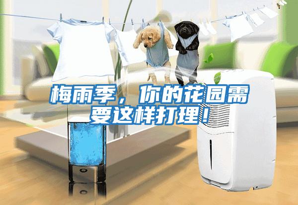 梅雨季，你的花園需要這樣打理！