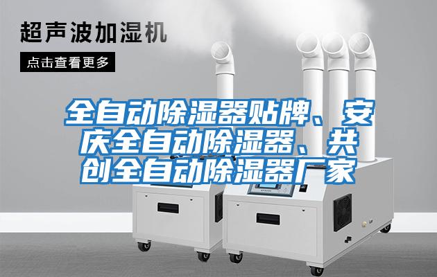 全自動除濕器貼牌、安慶全自動除濕器、共創全自動除濕器廠家