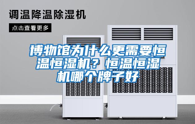 博物館為什么更需要恒溫恒濕機？恒溫恒濕機哪個牌子好