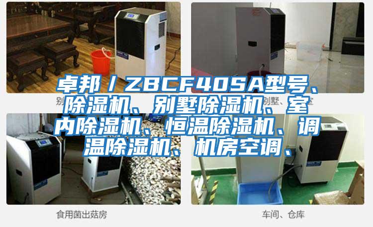 卓邦／ZBCF40SA型號、除濕機、別墅除濕機、室內除濕機、恒溫除濕機、調溫除濕機、機房空調、