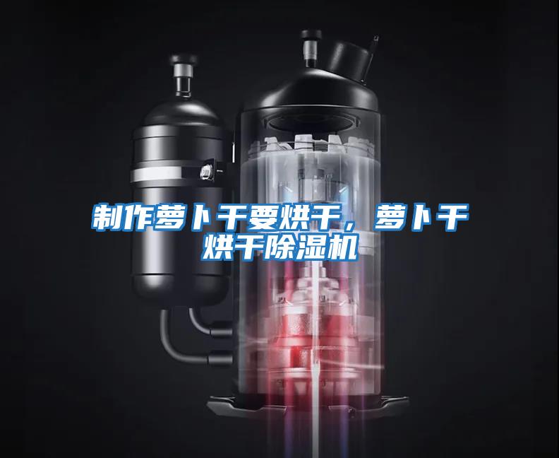 制作蘿卜干要烘干，蘿卜干烘干除濕機