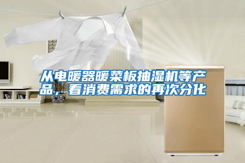 從電暖器暖菜板抽濕機等產品，看消費需求的再次分化