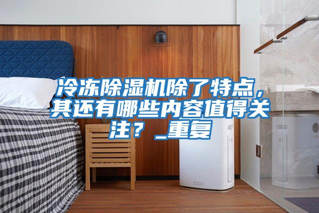 冷凍除濕機除了特點，其還有哪些內容值得關注？_重復