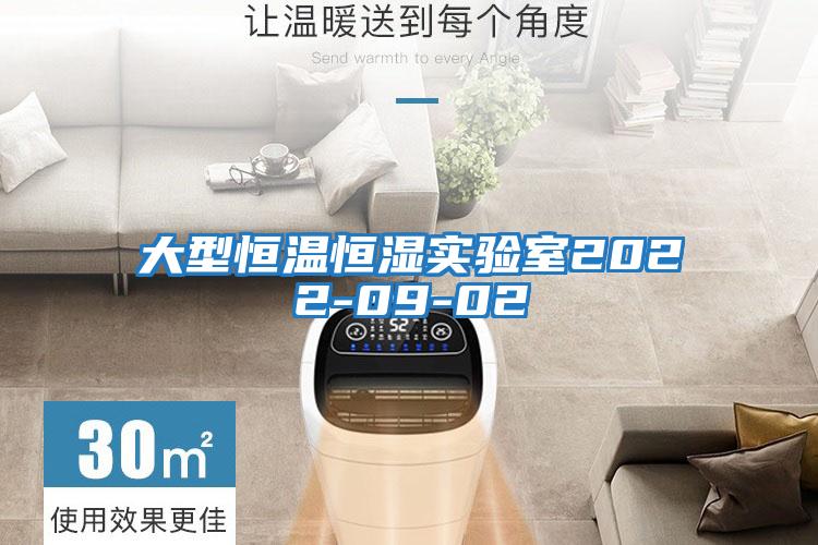大型恒溫恒濕實驗室2022-09-02