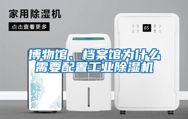 博物館、檔案館為什么需要配置工業除濕機