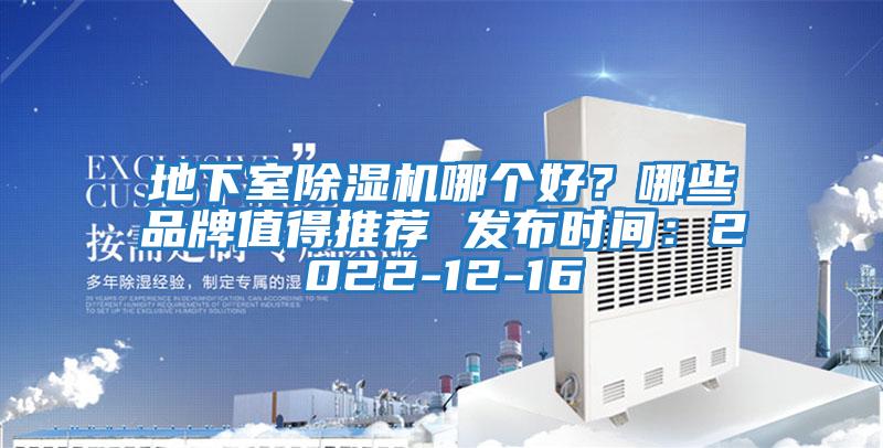 地下室除濕機哪個好？哪些品牌值得推薦 發布時間：2022-12-16