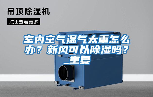 室內空氣濕氣太重怎么辦？新風可以除濕嗎？_重復