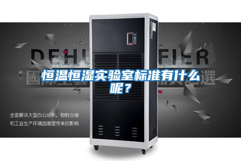 恒溫恒濕實(shí)驗(yàn)室標(biāo)準(zhǔn)有什么呢？