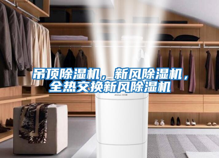 吊頂除濕機，新風除濕機，全熱交換新風除濕機