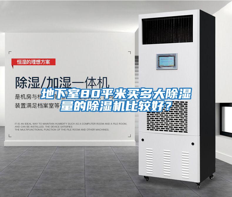 地下室80平米買多大除濕量的除濕機比較好？