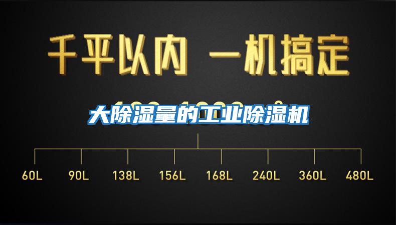 大除濕量的工業除濕機