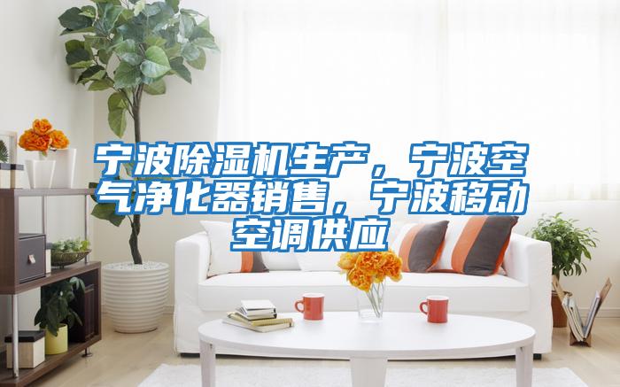 寧波除濕機生產，寧波空氣凈化器銷售，寧波移動空調供應
