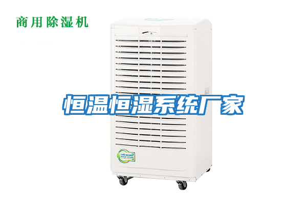 恒溫恒濕系統廠家
