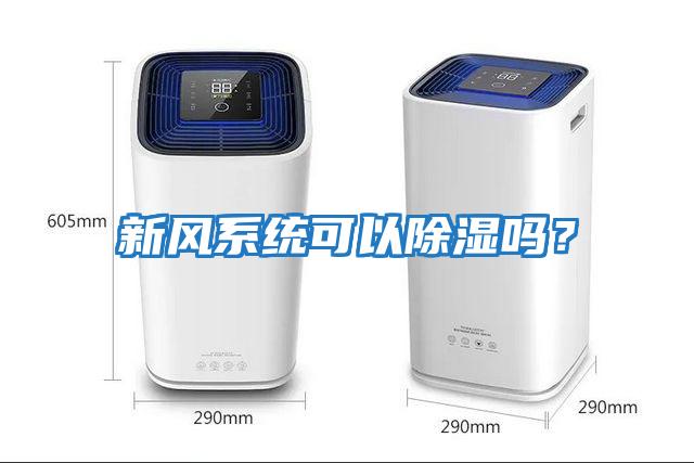 新風(fēng)系統(tǒng)可以除濕嗎？