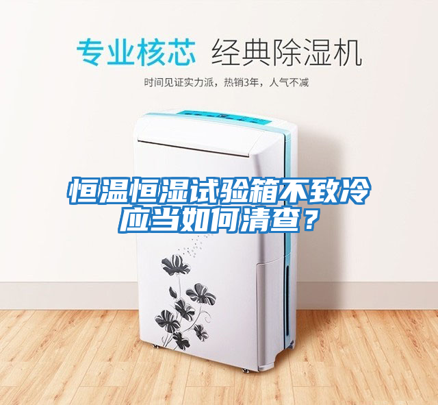 恒溫恒濕試驗(yàn)箱不致冷應(yīng)當(dāng)如何清查？