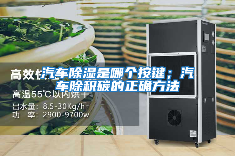 汽車除濕是哪個按鍵；汽車除積碳的正確方法