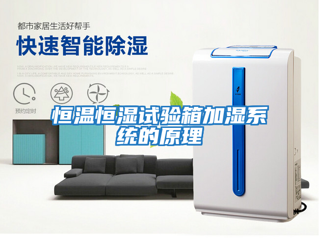 恒溫恒濕試驗箱加濕系統的原理